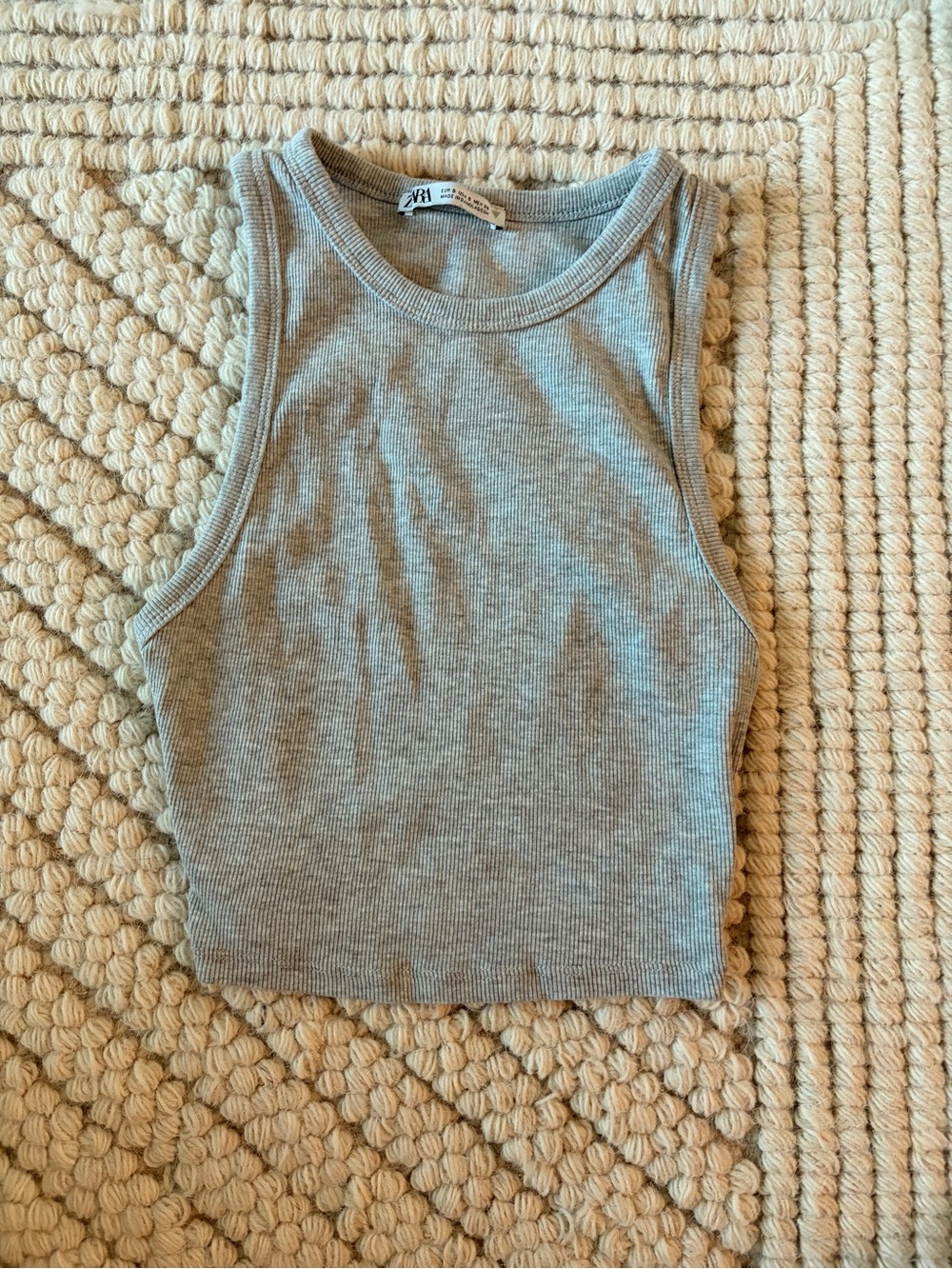 Zara grey tank